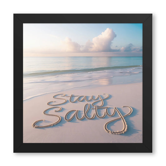 Stay Salty Framed Print